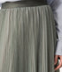Tulle Soleil Pliss' Skirt - Stone
